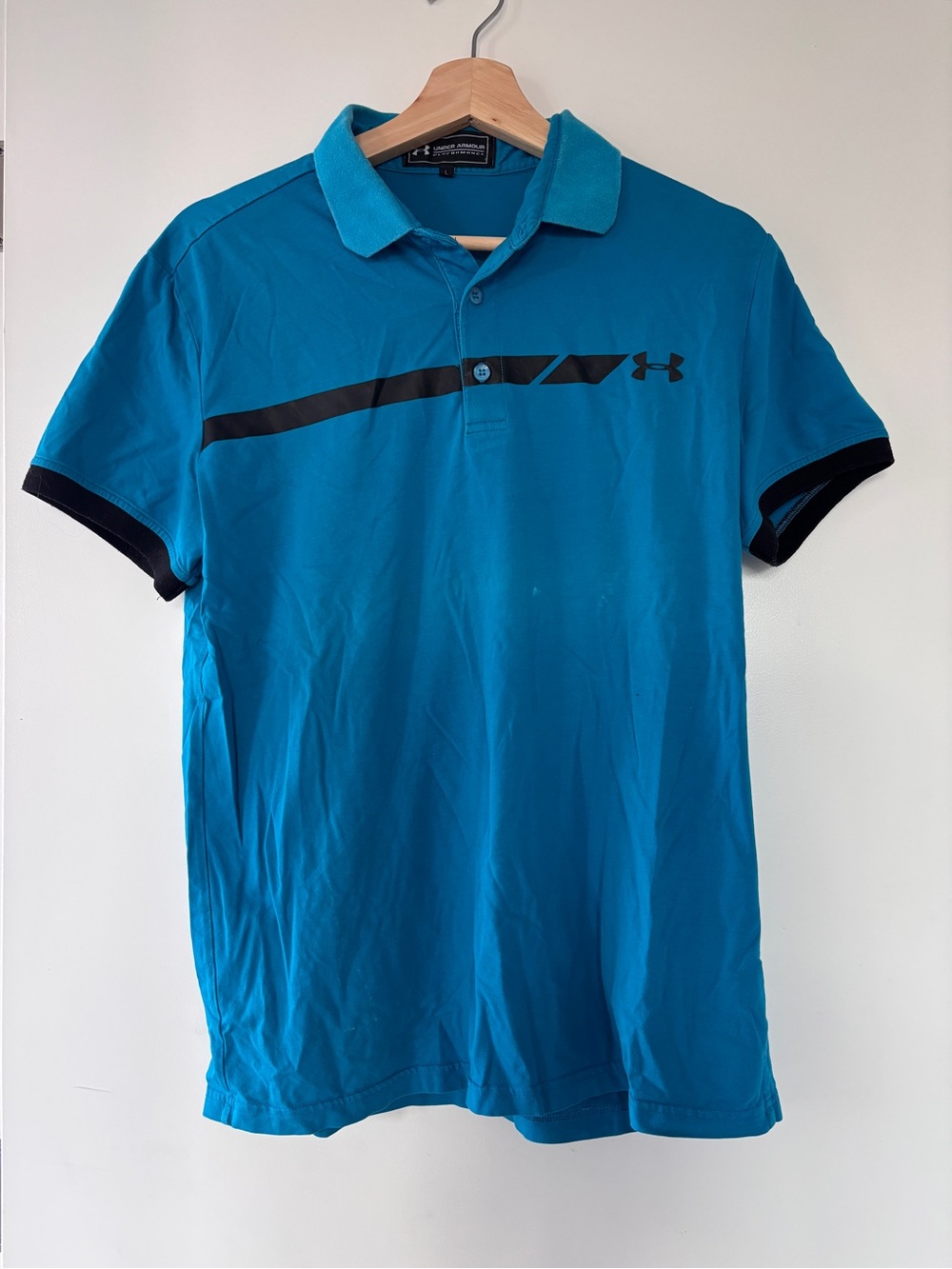 Blue Under Armour Men’s Polo